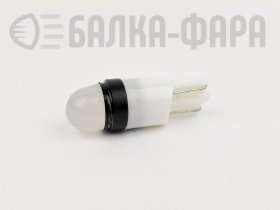 Лампа светодиодная 12v T10 3D matt /2174/